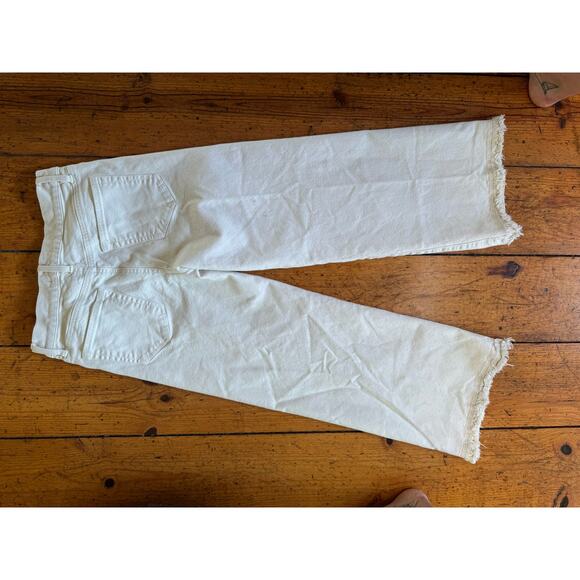 Ann Taylor Loft Wide Leg High Waisted Crops - Picture 7 of 9